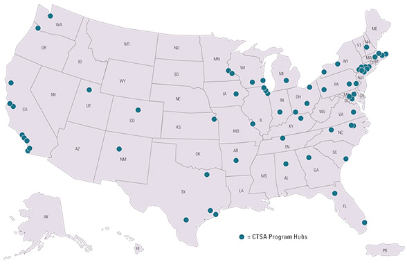 Hubs for Clinical and Translational Science Awards