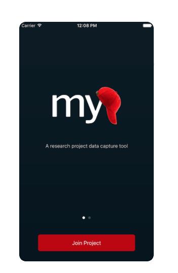 MyCap interface